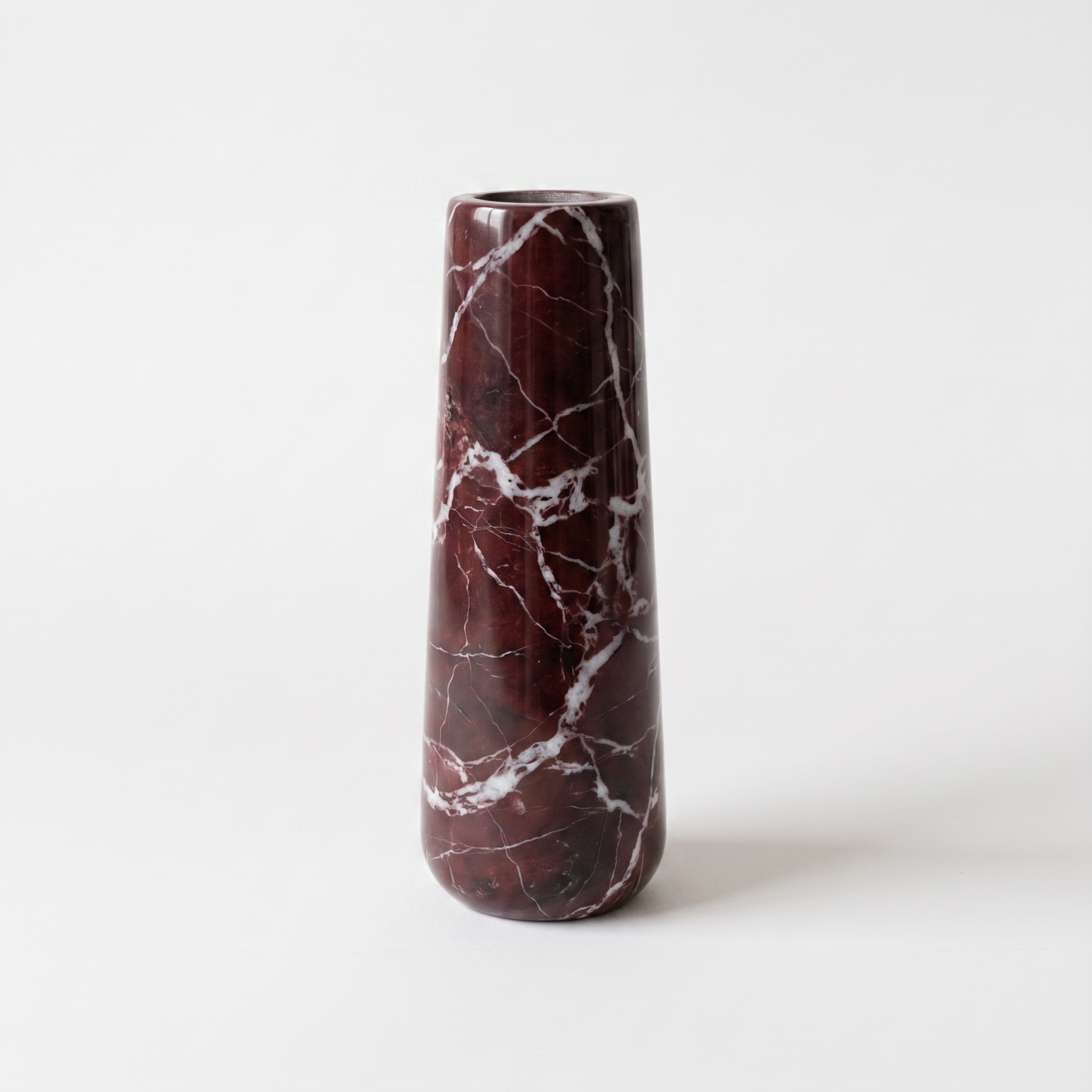 Rosso Levanto Marble Vase